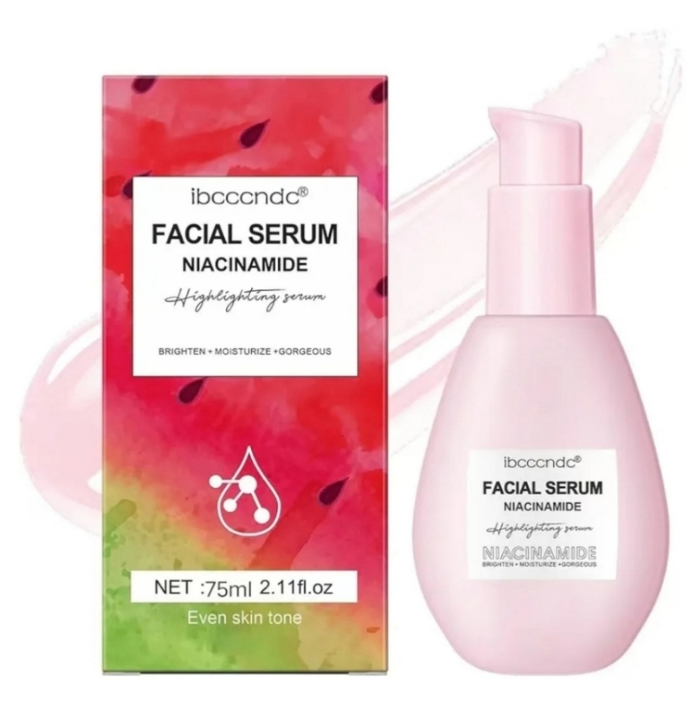 🦜 2/$10 Pink Facial Serum with Niacinamide Watermelon Even Tone.Exp.02-22-2027
